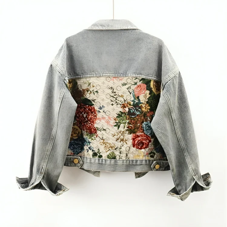 Lyon Blossom Denim - Jacket CAAYWORLD