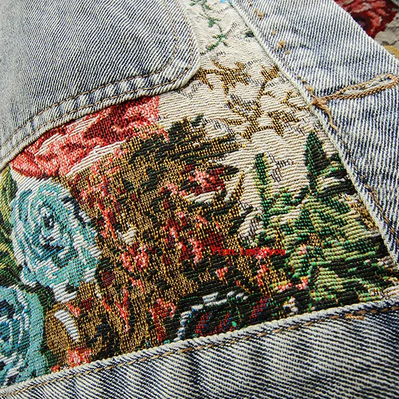 Lyon Blossom Denim - Jacket CAAYWORLD