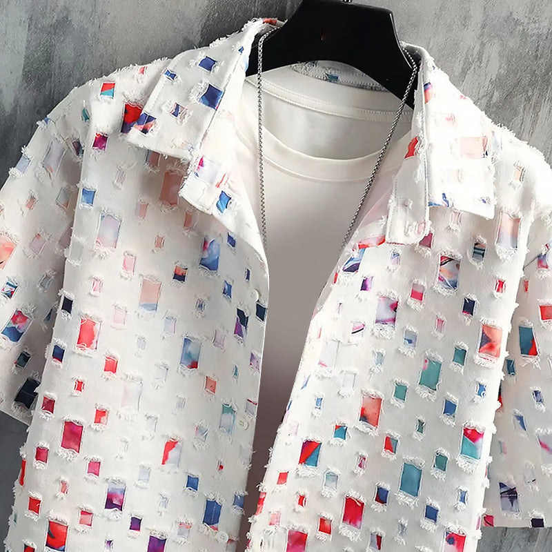 Lyon Multicolor Gradient - Two-Piece Set CAAYWORLD MEN