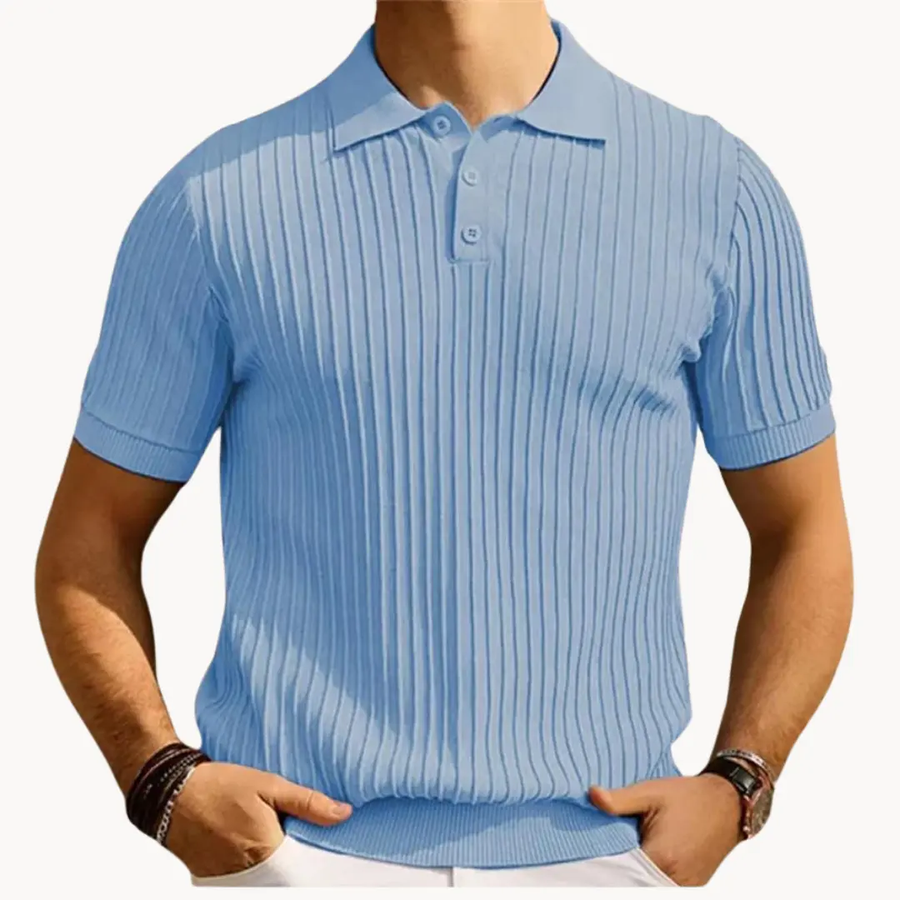 Madras Plaid Cotton - Polo Shirt CAAYWORLD