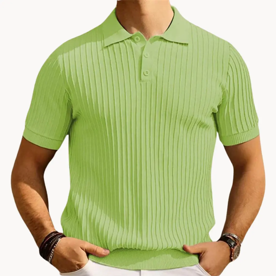 Madras Plaid Cotton - Polo Shirt CAAYWORLD