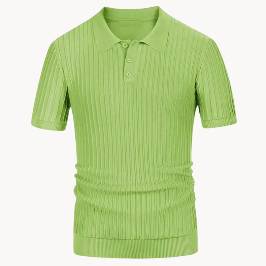 Madras Plaid Cotton - Polo Shirt CAAYWORLD
