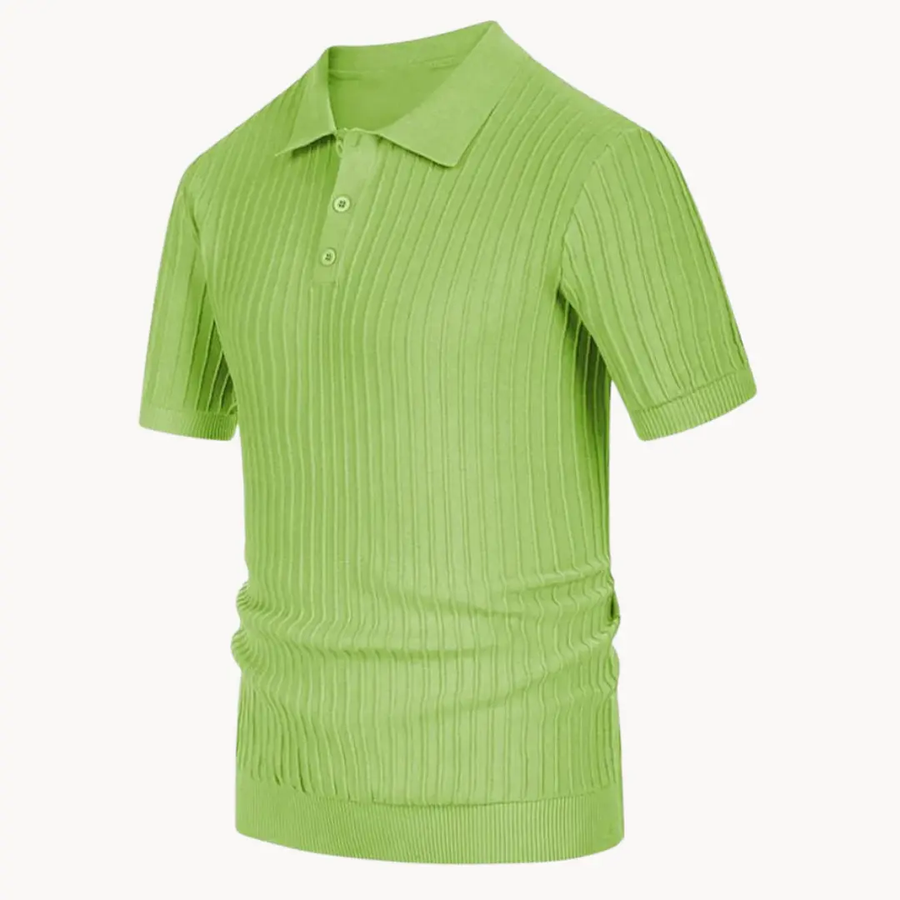 Madras Plaid Cotton - Polo Shirt CAAYWORLD
