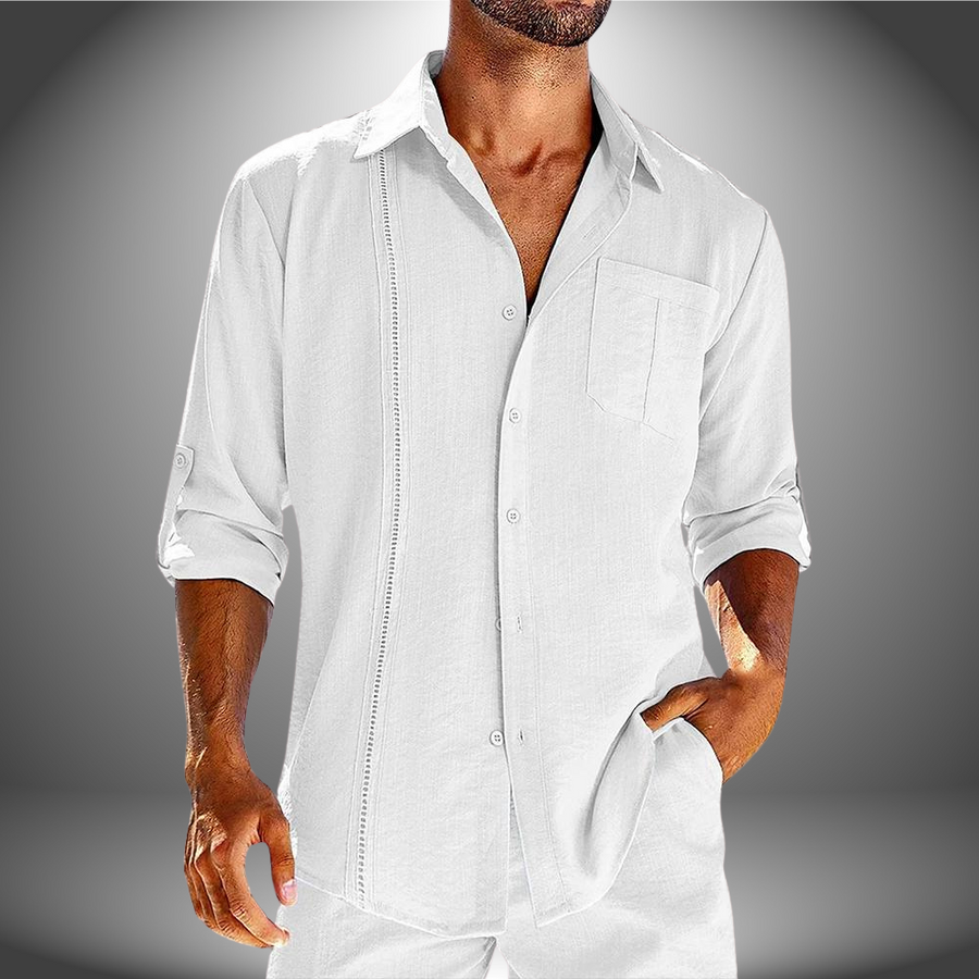 Madrid Linen - Polo Shirt CAAYWORLD MEN