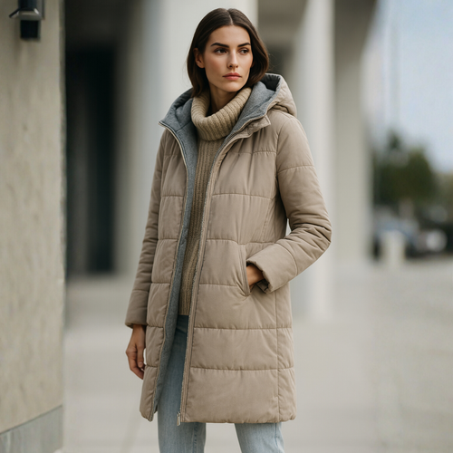 Mairah - Hooded Puffer Down Jacket CAAYWORLD
