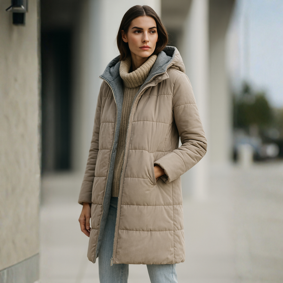 Mairah - Hooded Puffer Down Jacket CAAYWORLD