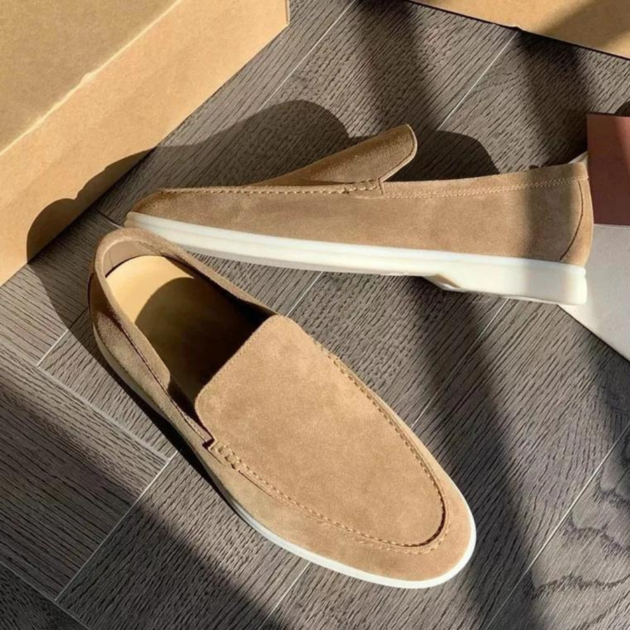 Marcel Suede Slip-On - Loafers CAAYWORLD MEN