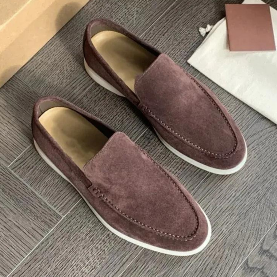 Marcel Suede Slip-On - Loafers CAAYWORLD MEN