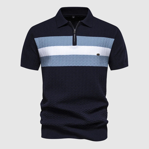 Marina Zip Polo - Polo Shirt CAAYWORLD MEN