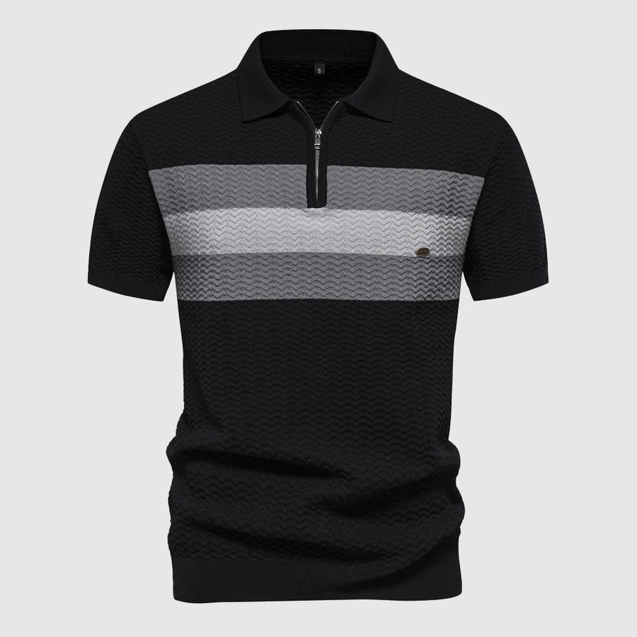 Marina Zip Polo - Polo Shirt CAAYWORLD MEN