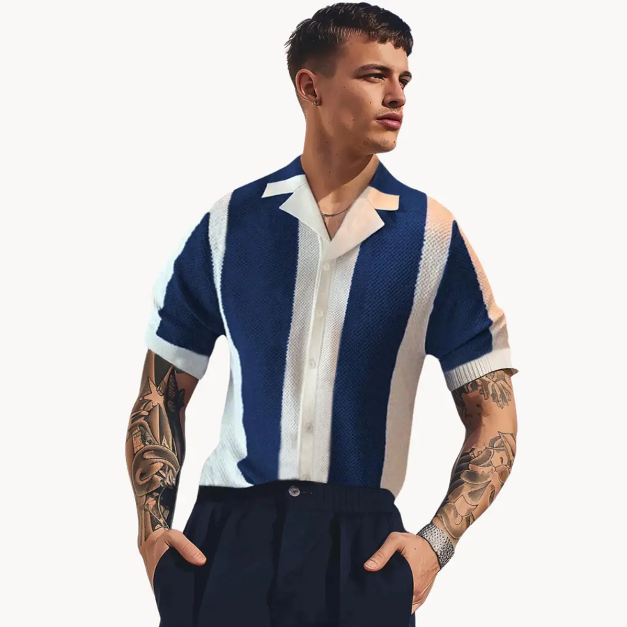 Mariner Stripe Knit - Shirt CAAYWORLD
