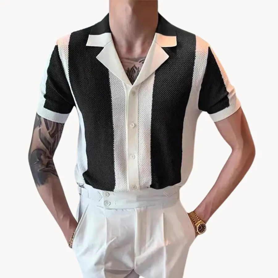 Mariner Stripe Knit - T-Shirt CAAYWORLD