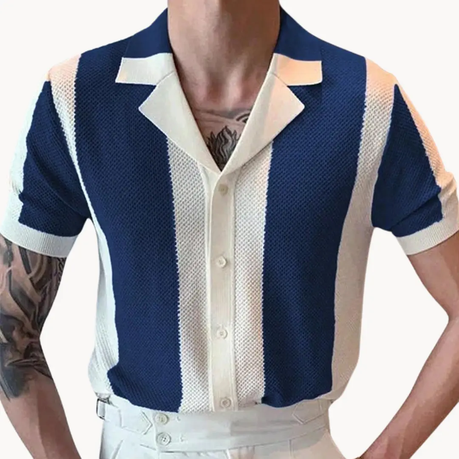 Mariner Stripe Knit - T-Shirt CAAYWORLD