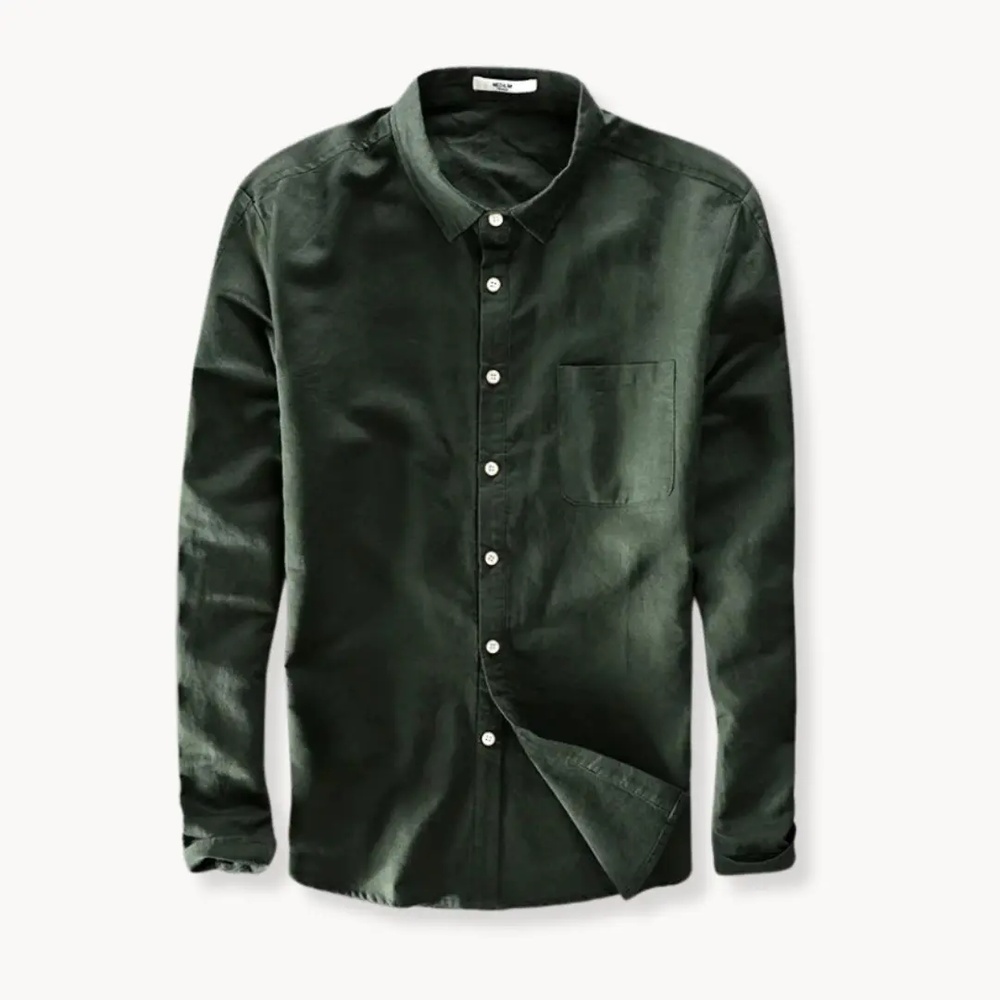Maritime Slim Fit Linen - Shirt CASA LARO