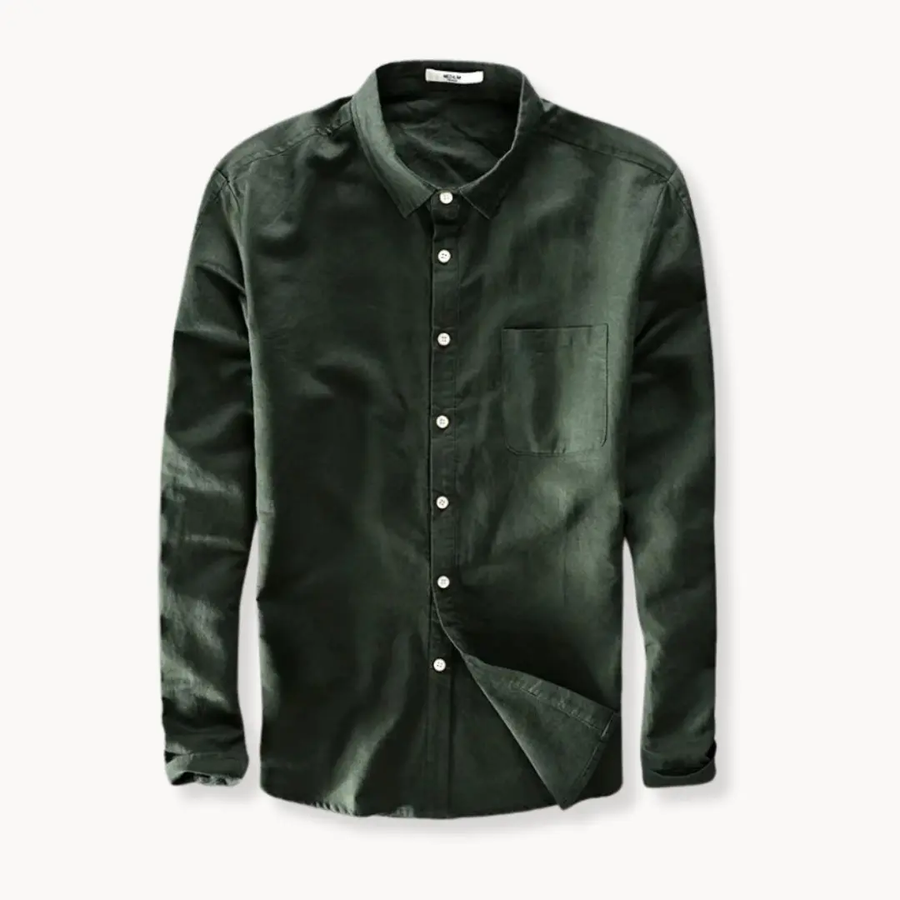 Maritime Slim Fit Linen - Shirt CAAYWORLD