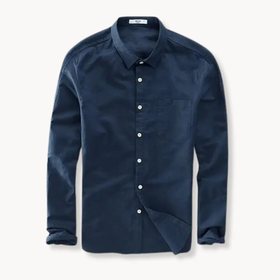 Maritime Slim Fit Linen - Shirt CAAYWORLD
