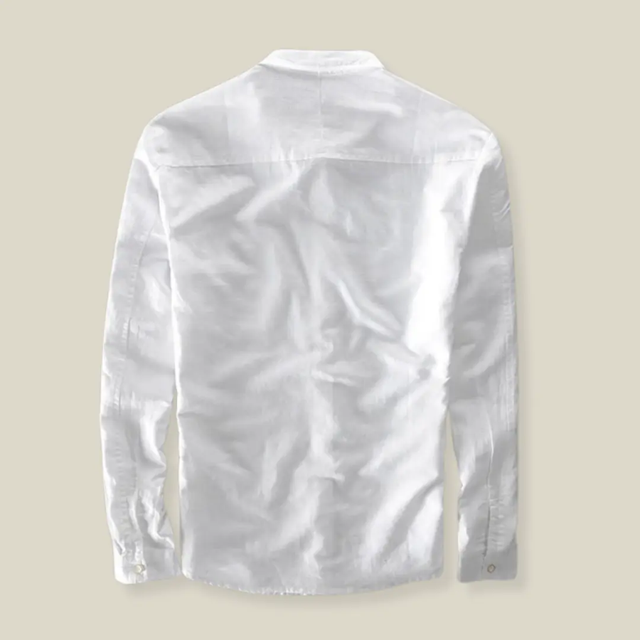 Maritime Slim Fit Linen - Shirt CAAYWORLD