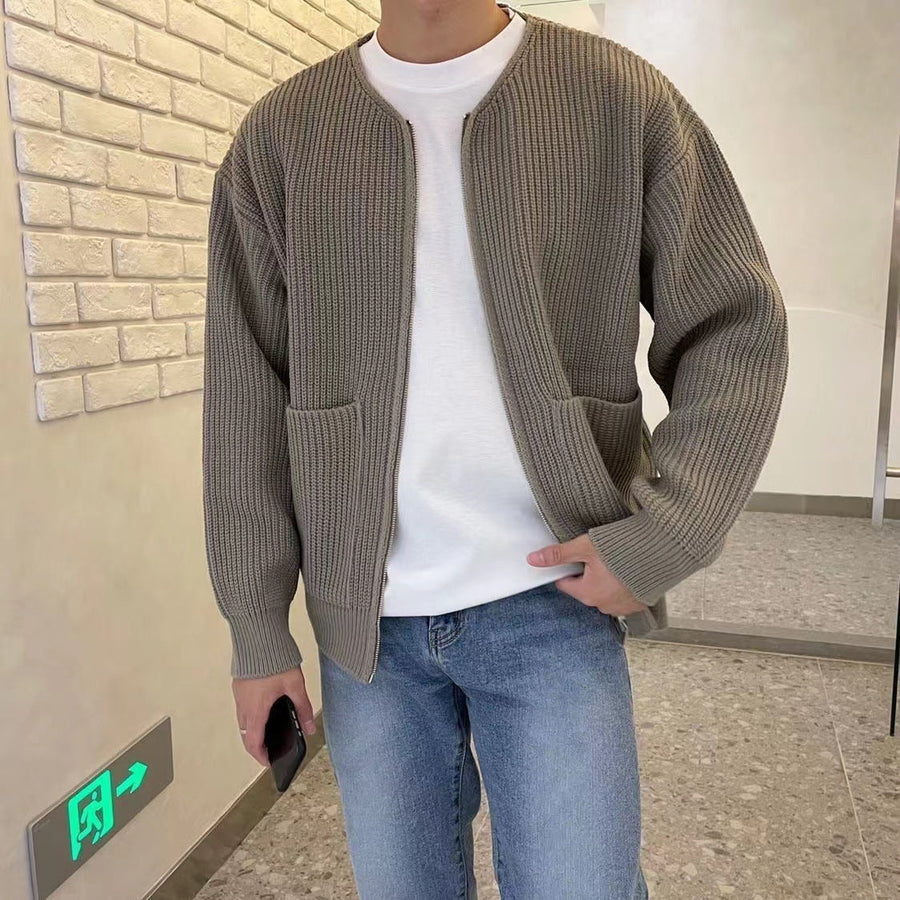Marlowe Textured Knit - Cardigan CAAYWORLD MEN