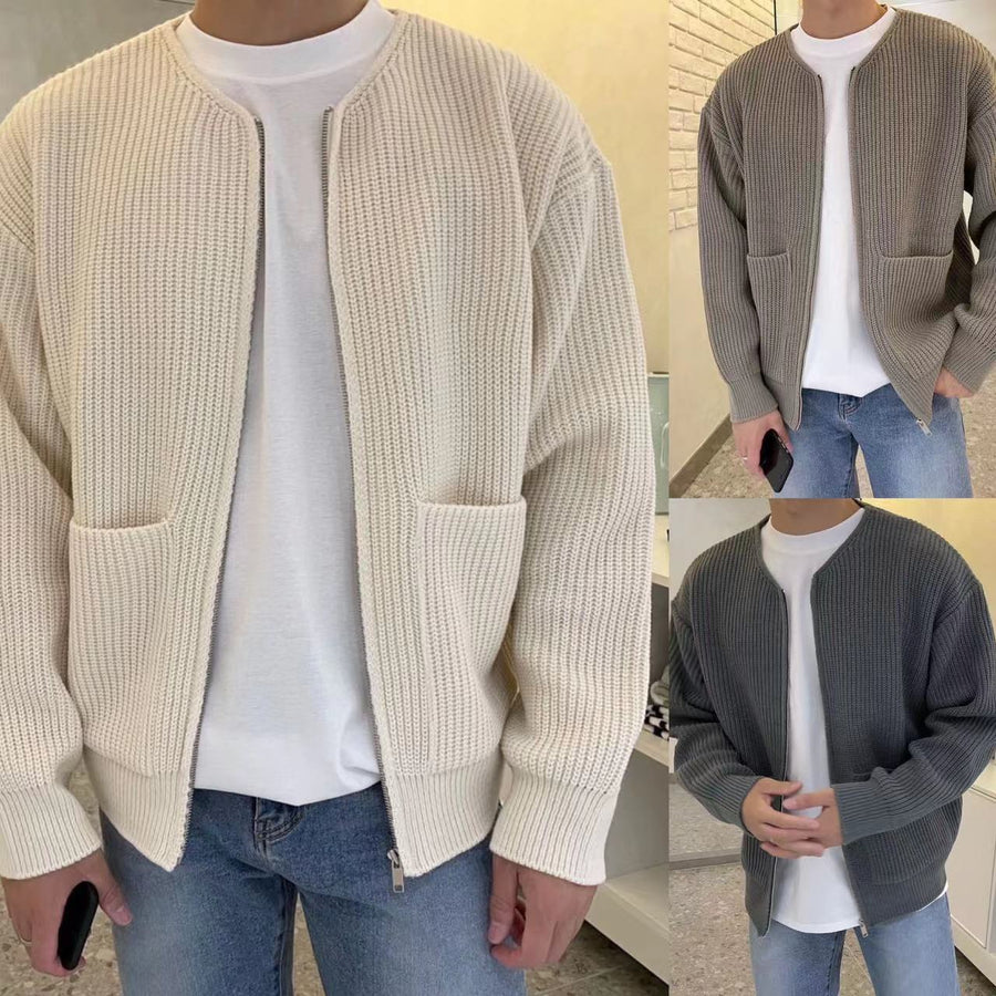Marlowe Textured Knit - Cardigan CAAYWORLD MEN