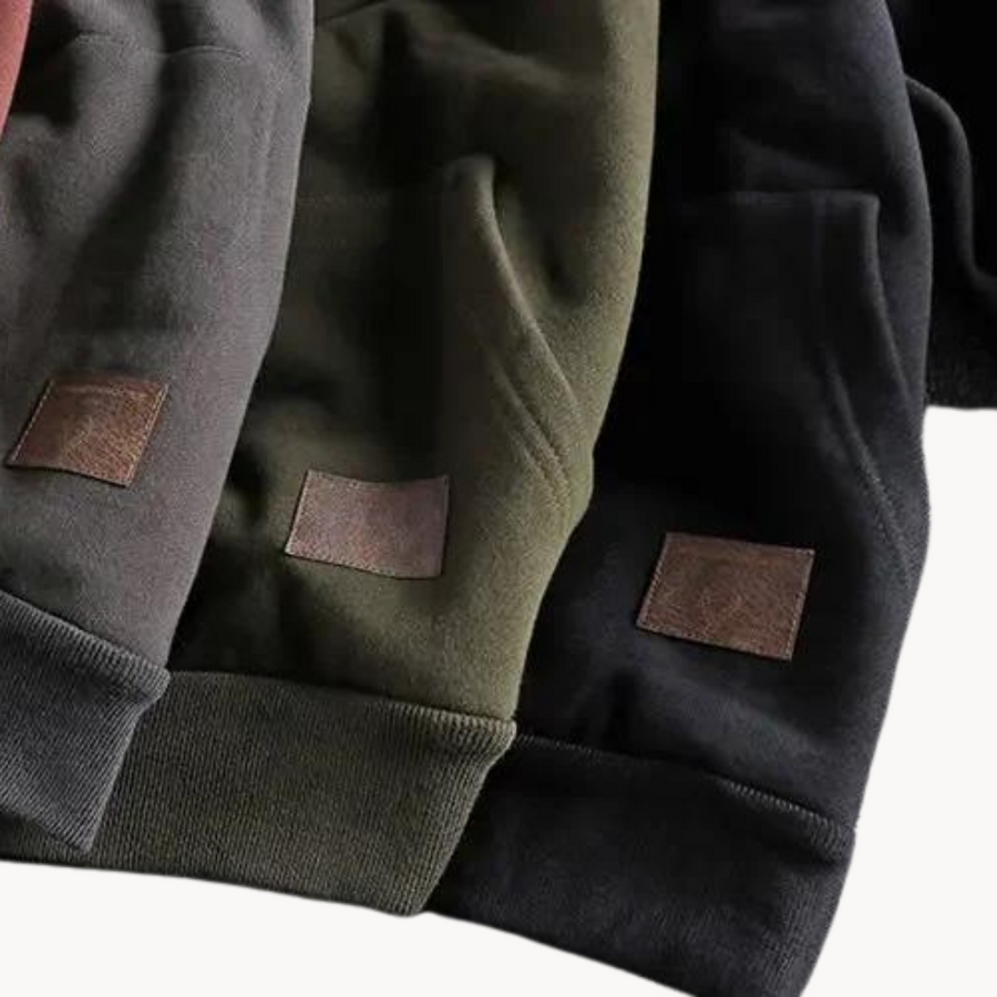 Marque Quarter Zip - Hoodie CAAYWORLD MEN