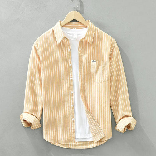 Marseille Striped Linen - Shirt CAAYWORLD