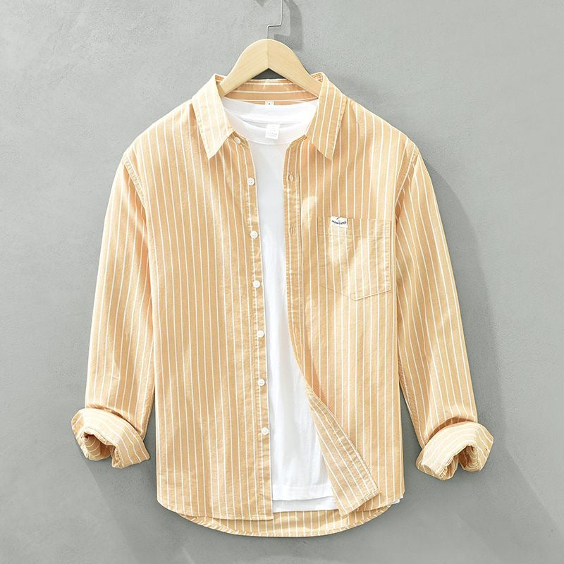 Marseille Striped Linen - Shirt CAAYWORLD