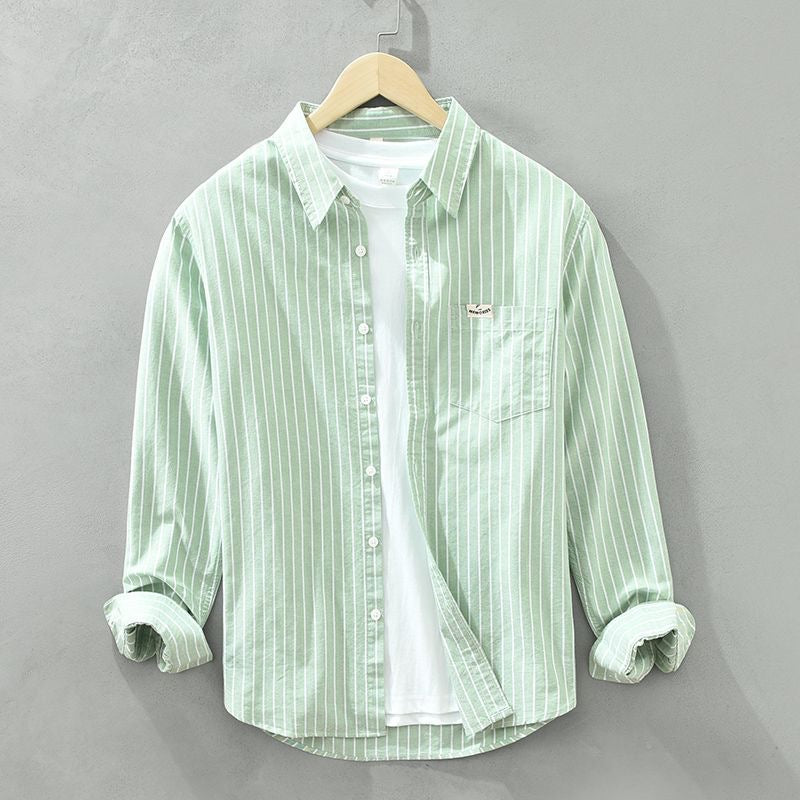 Marseille Striped Linen - Shirt CAAYWORLD