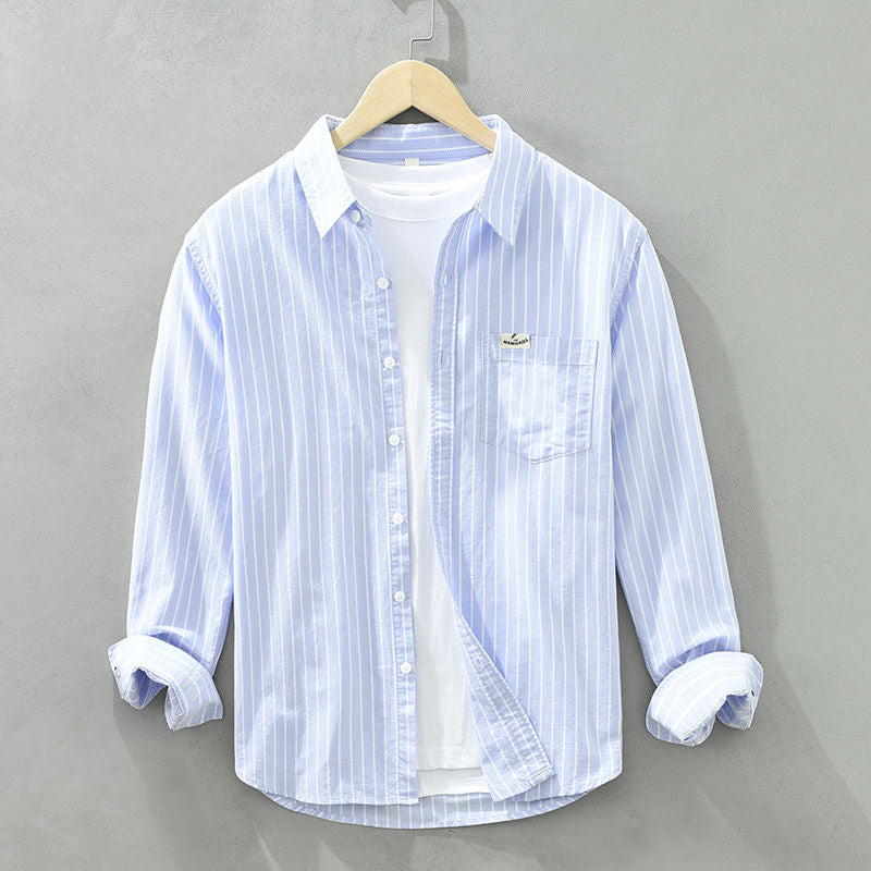 Marseille Striped Linen - Shirt CAAYWORLD