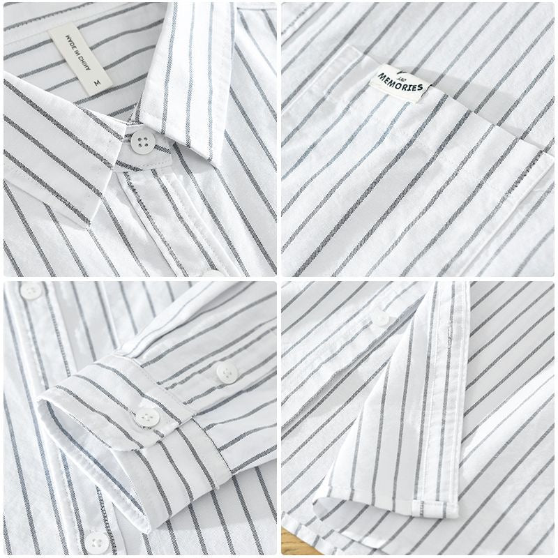 Marseille Striped Linen - Shirt CAAYWORLD
