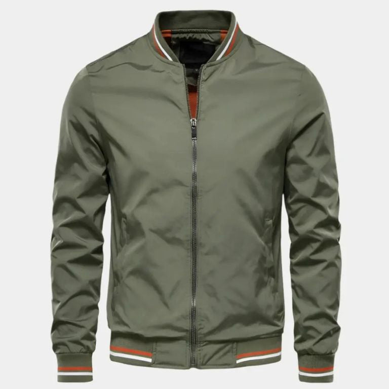 Massimo Classic Zip-Up Bomber - Jacket CAAYWORLD MEN