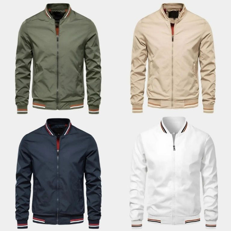 Massimo Classic Zip-Up Bomber - Jacket CAAYWORLD MEN