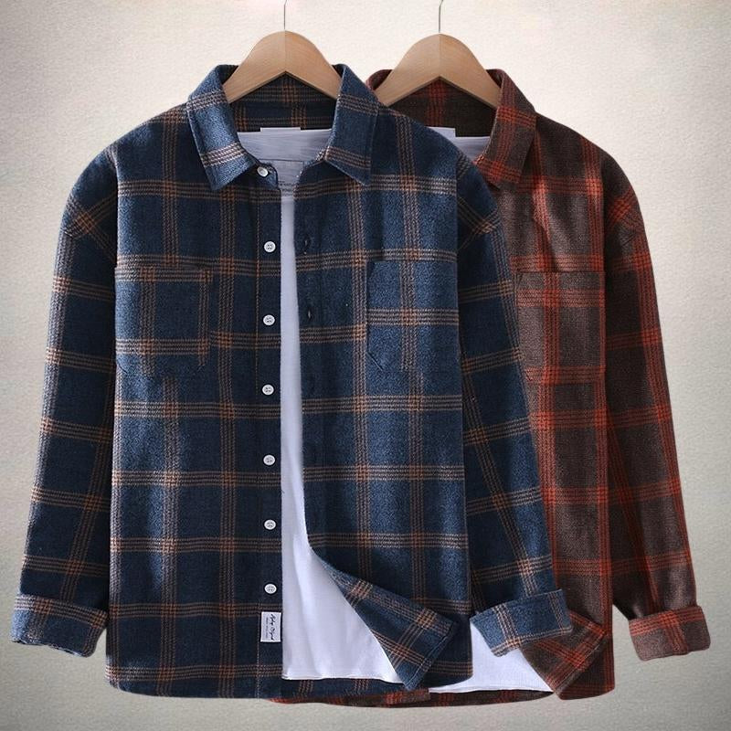 Massimo Plaid Button-Down - Shirt CAAYWORLD MEN