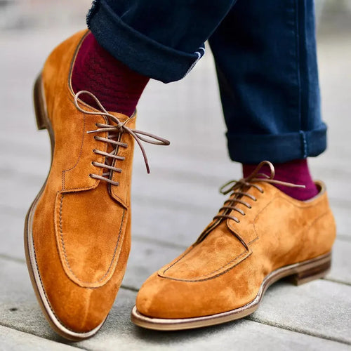 Massimo Suede Lace-Up - Oxfords CAAYWORLD MEN