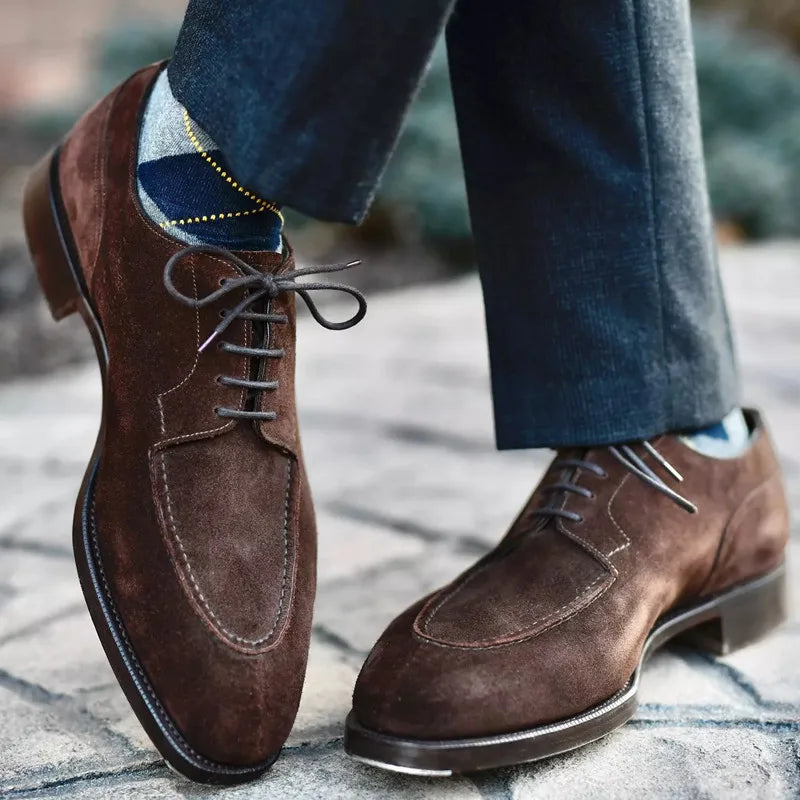 Massimo Suede Lace-Up - Oxfords CAAYWORLD MEN