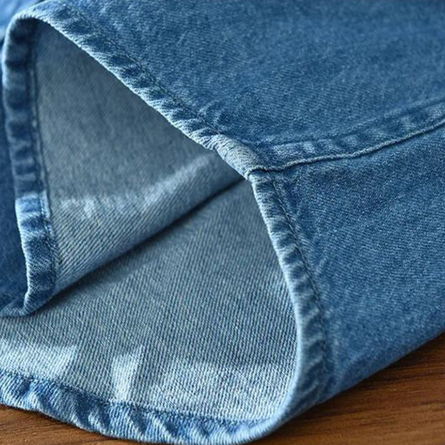 Massimo Washed Denim Button-Down - Shirt CAAYWORLD MEN