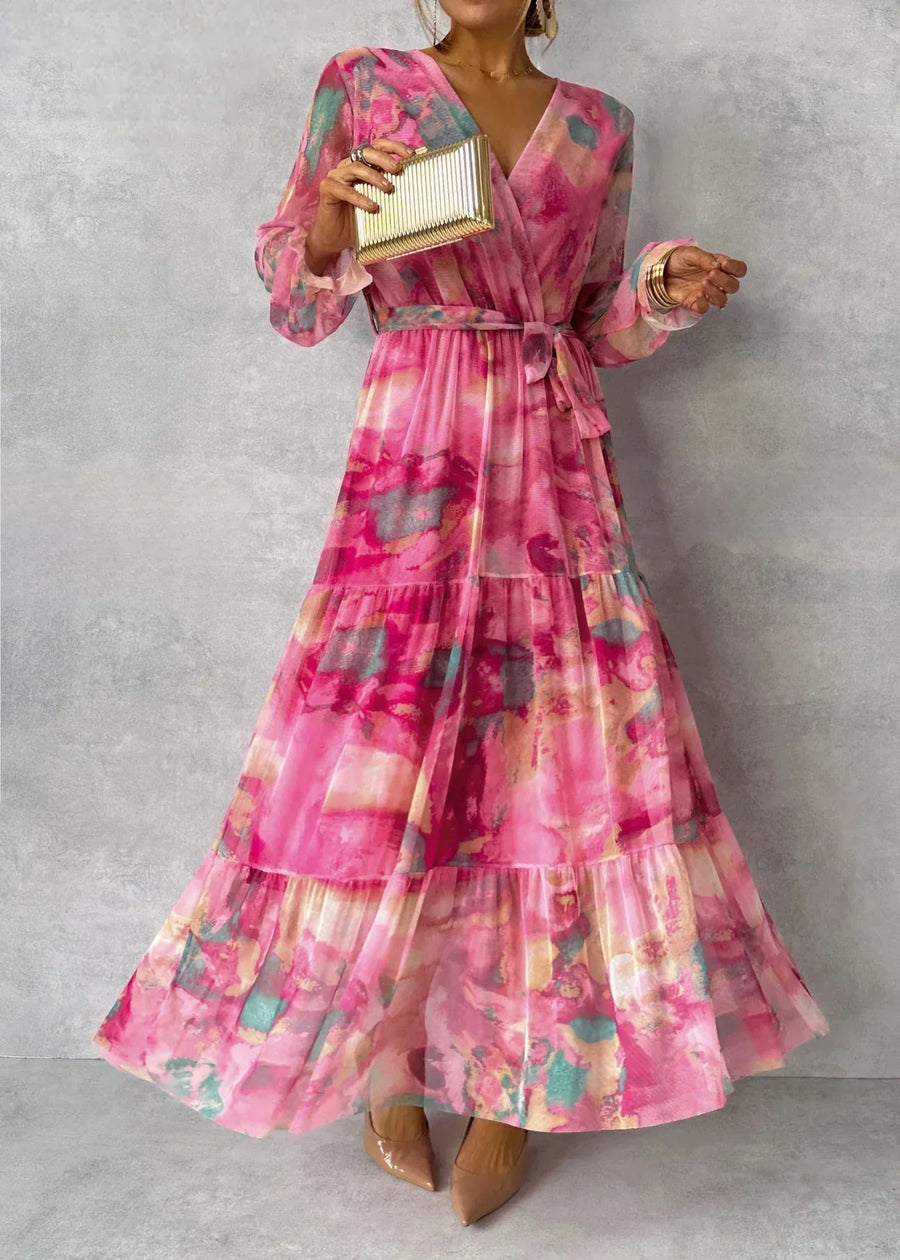 Hazel™ | Floral Wrap Dress