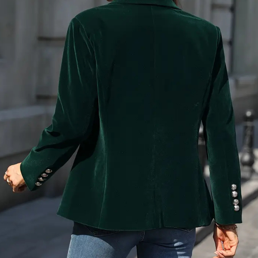 Melissa - Elegant Velour Jacket CAAYWORLD WOMEN