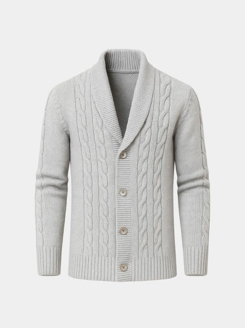 Men's Elegant Knit Cardigan - CAAYWORLD CAAYWORLD