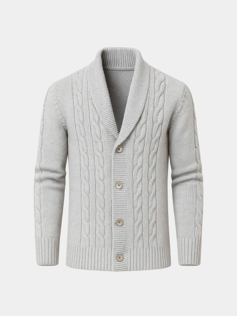 Men's Elegant Knit Cardigan - CAAYWORLD CAAYWORLD