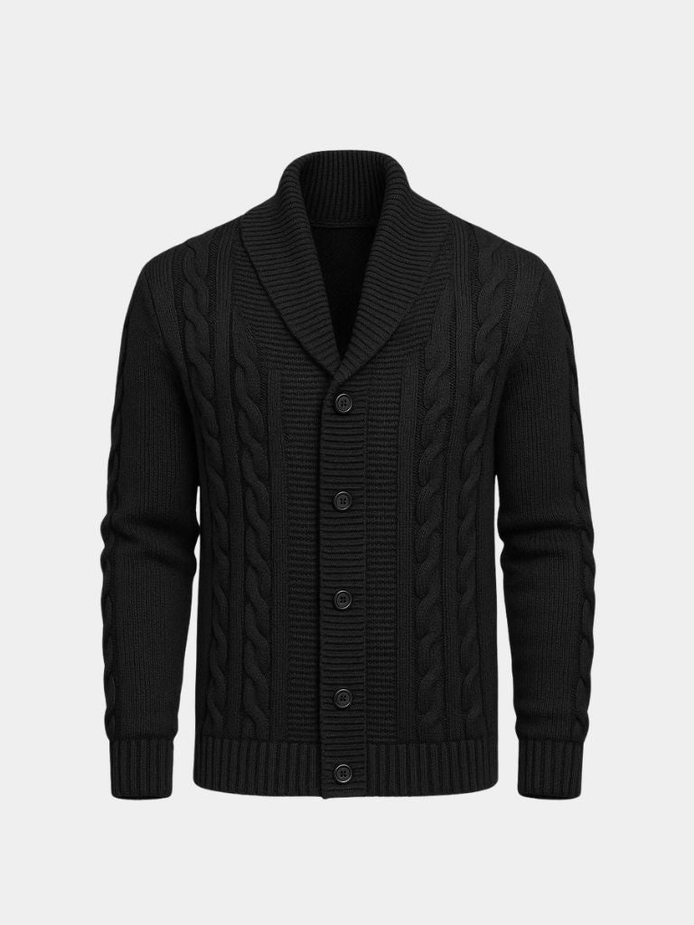 Men's Elegant Knit Cardigan - CAAYWORLD CAAYWORLD