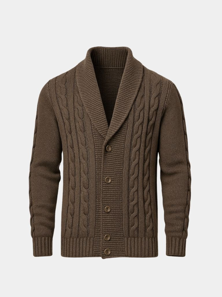 Men's Elegant Knit Cardigan - CAAYWORLD CAAYWORLD