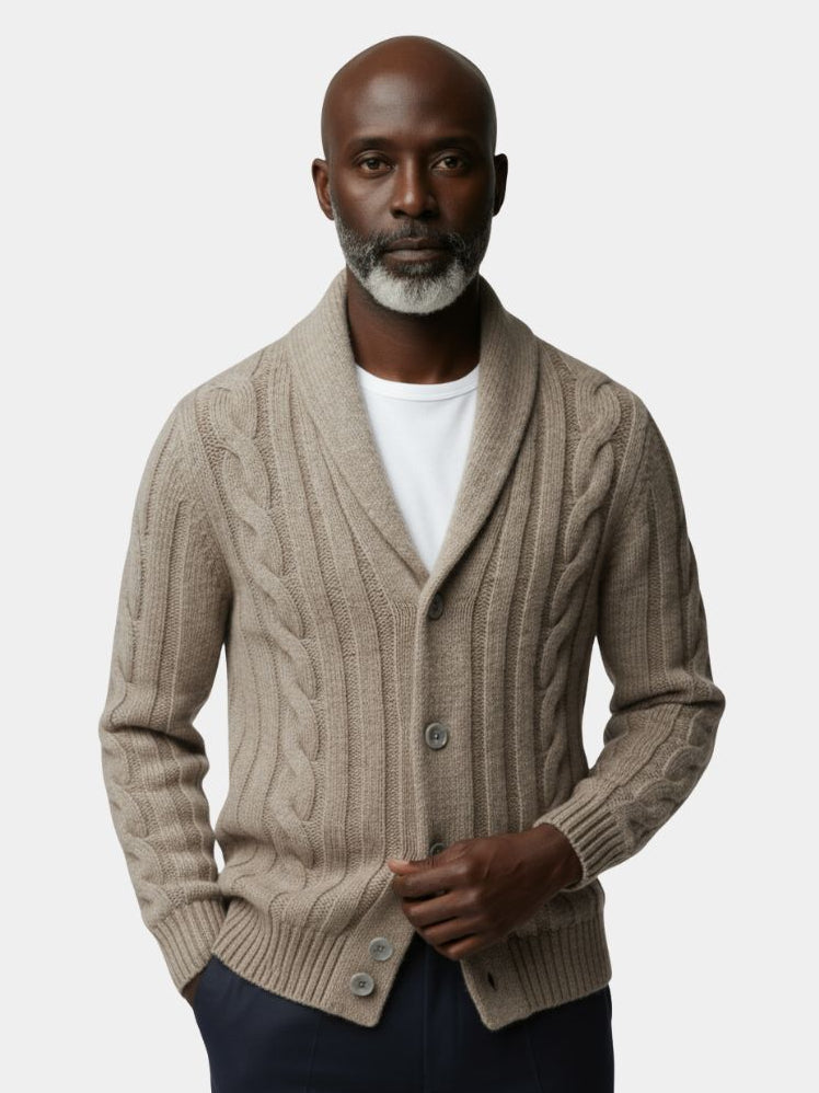 Men's Knitted Cardigan - CAAYWORLD CAAYWORLD