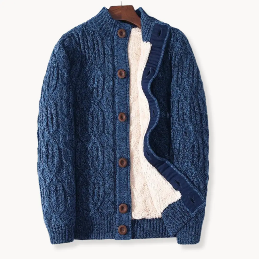 Merino Cable Knit - Cardigan CAAYWORLD