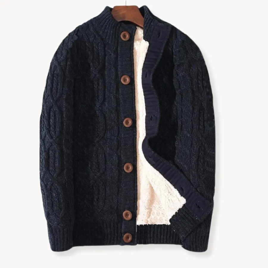 Merino Cable Knit - Cardigan CAAYWORLD