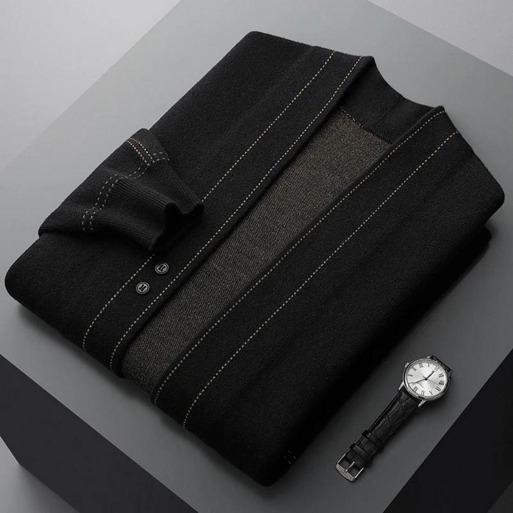 Merino Wool - Cardigan CASA LARO MEN