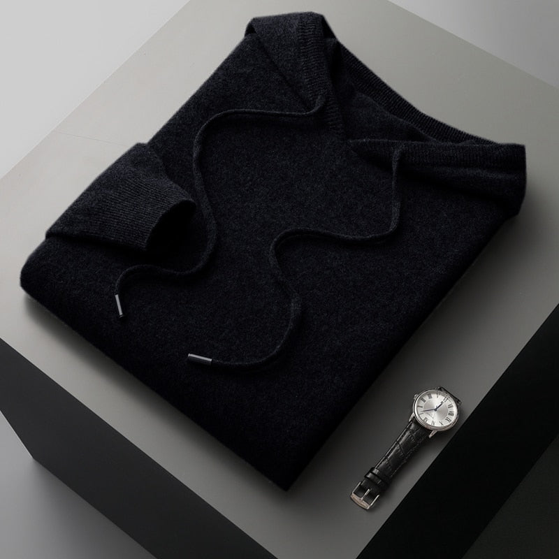 Merino Wool Hooded - Sweater CAAYWORLD MEN