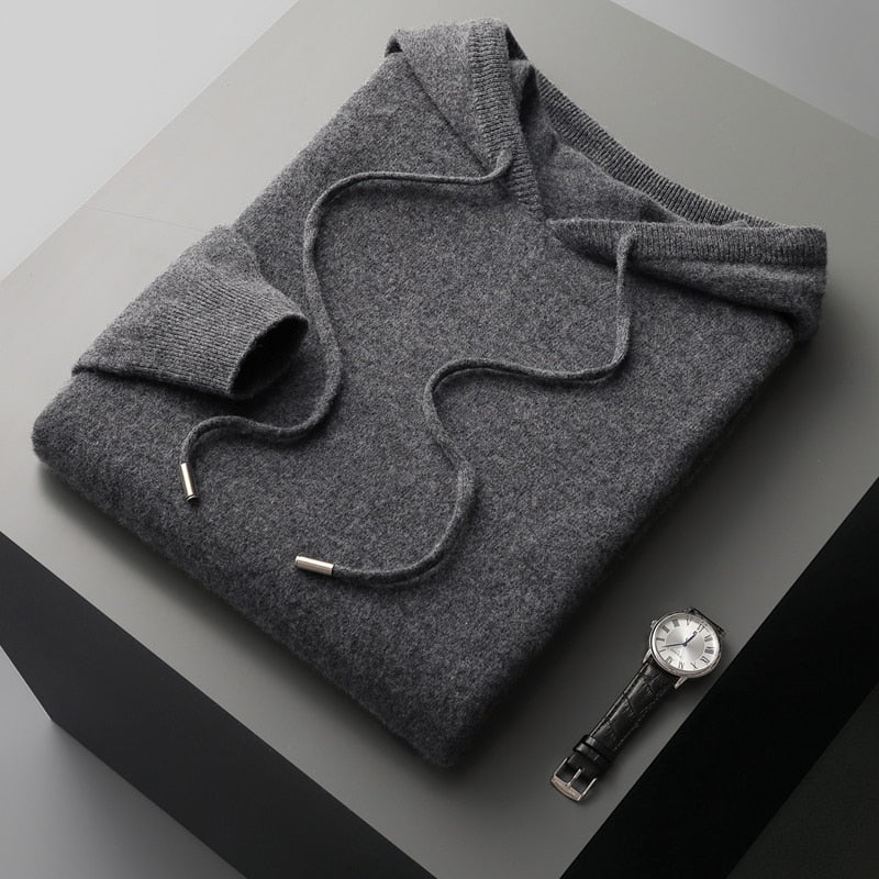 Merino Wool Hooded - Sweater CAAYWORLD MEN