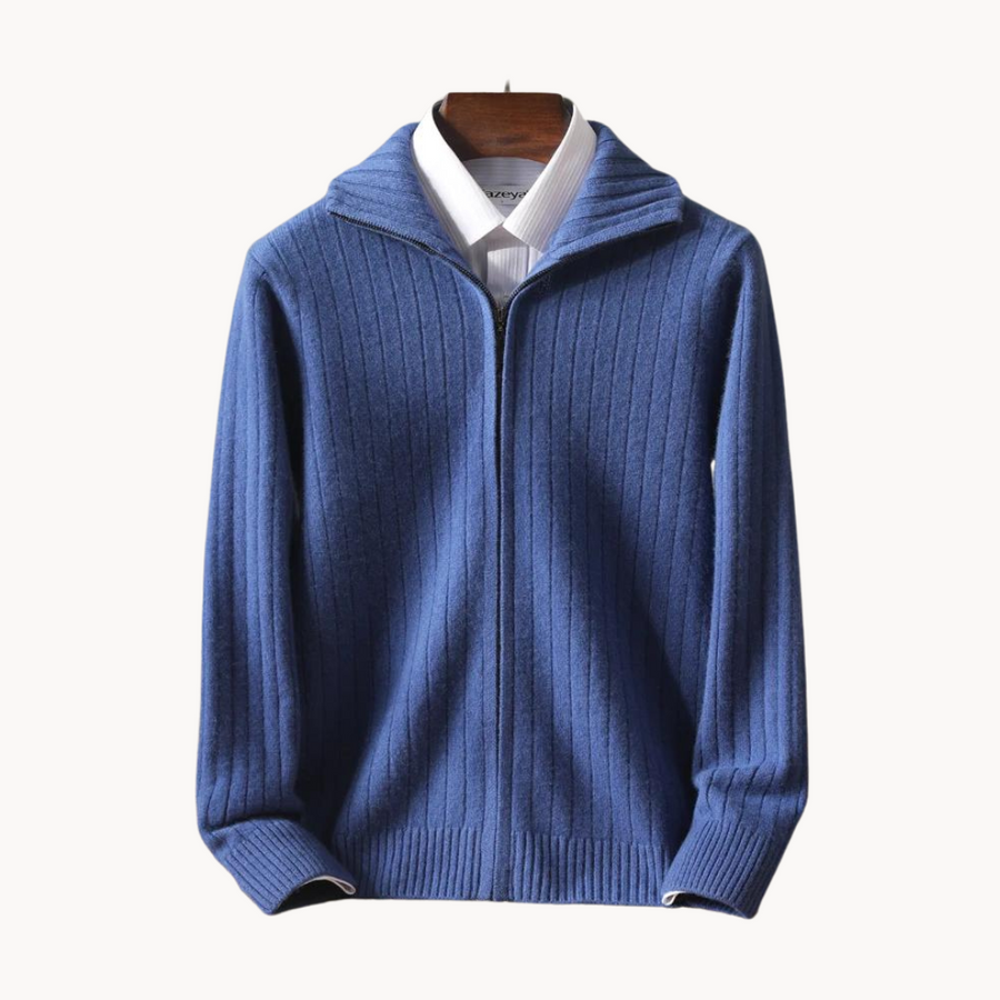Merino Wool Knit - Cardigan CAAYWORLD MEN