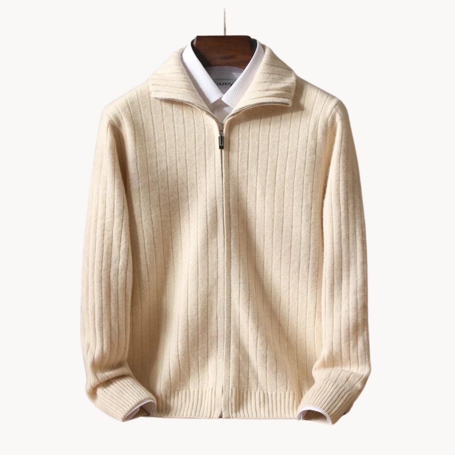 Merino Wool Knit - Cardigan CAAYWORLD MEN