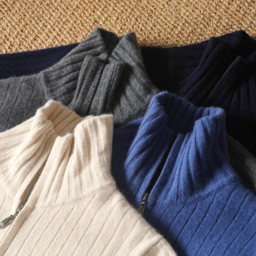 Merino Wool Knit - Cardigan CAAYWORLD MEN